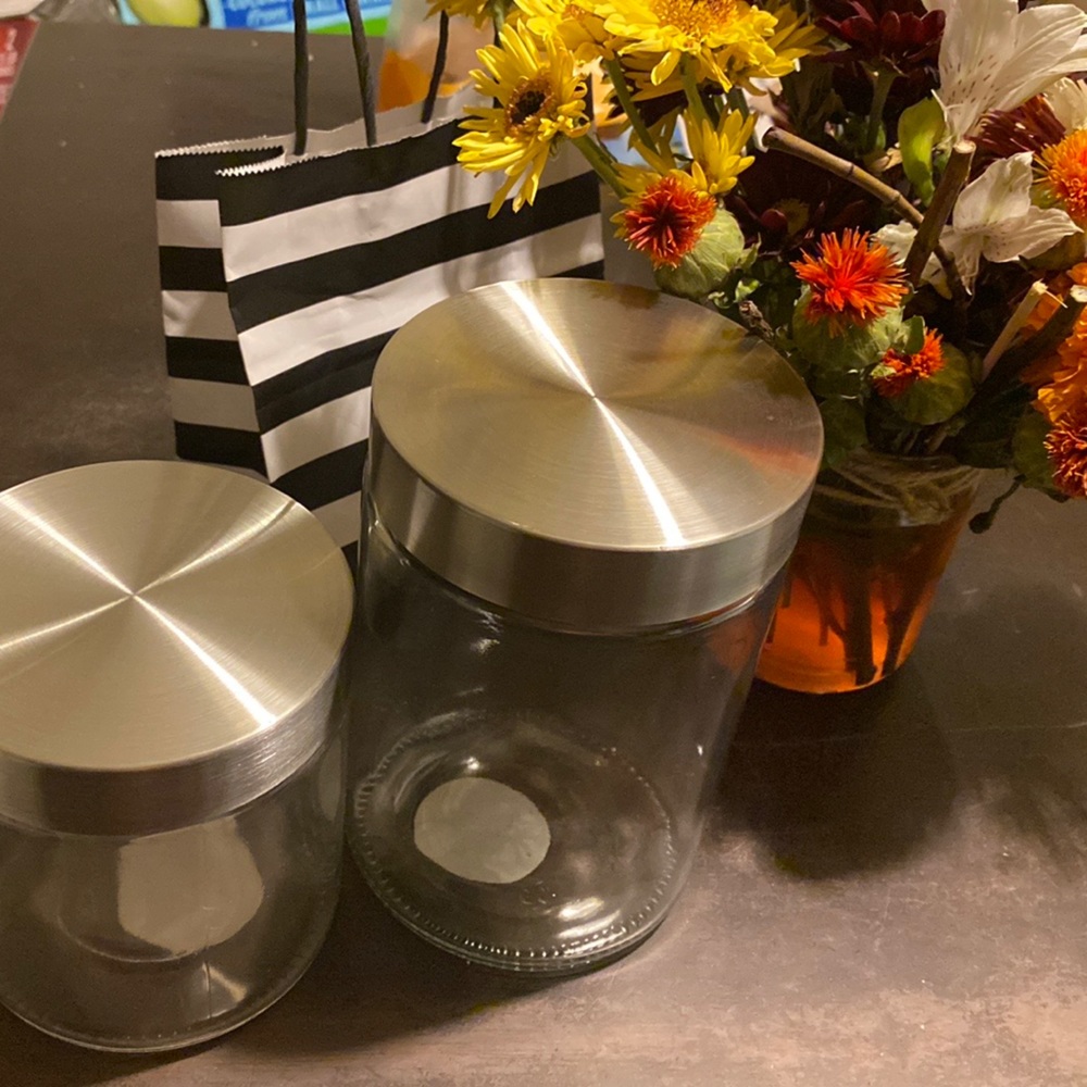 Glass Canisters